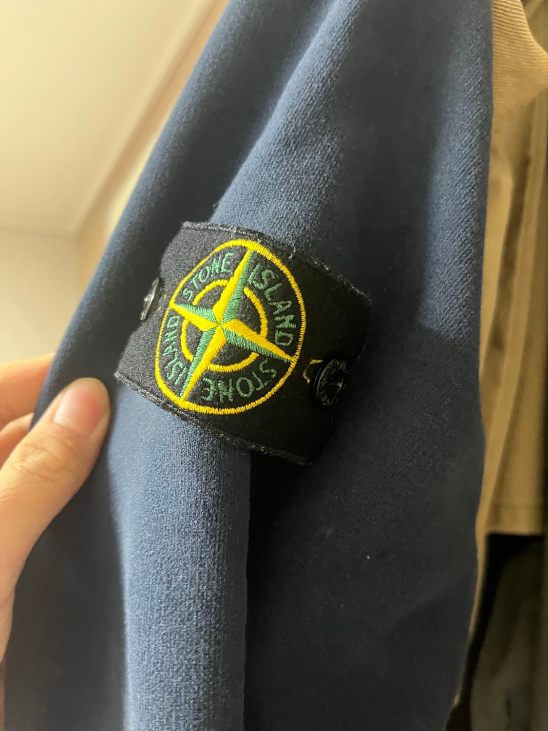 스톤 아일랜드 네이비 맨투맨 L 상품이미지3