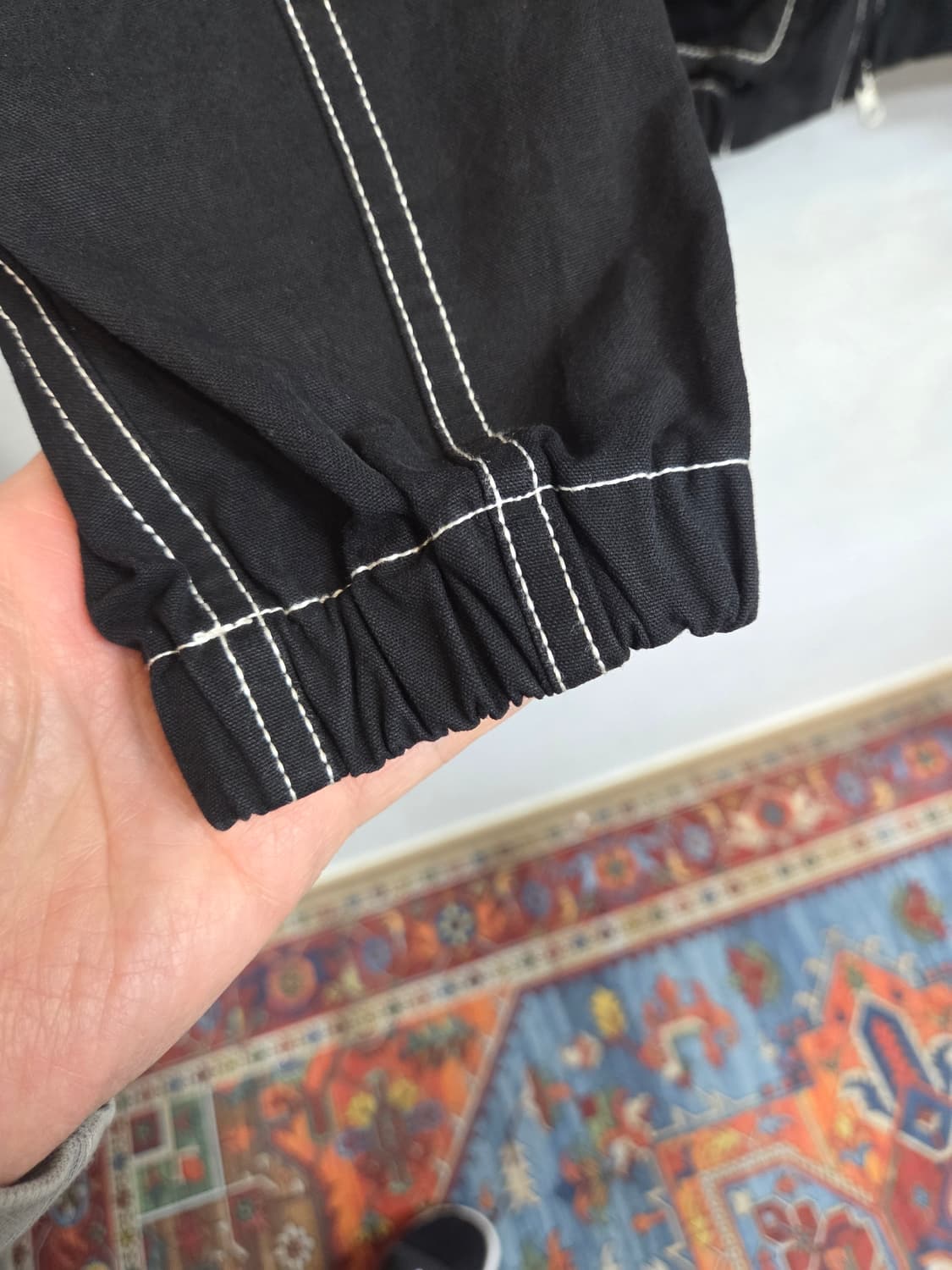 빈티지 노매이드 베르스티치 코튼 투웨이 봄버자켓 대략 L 상품이미지5