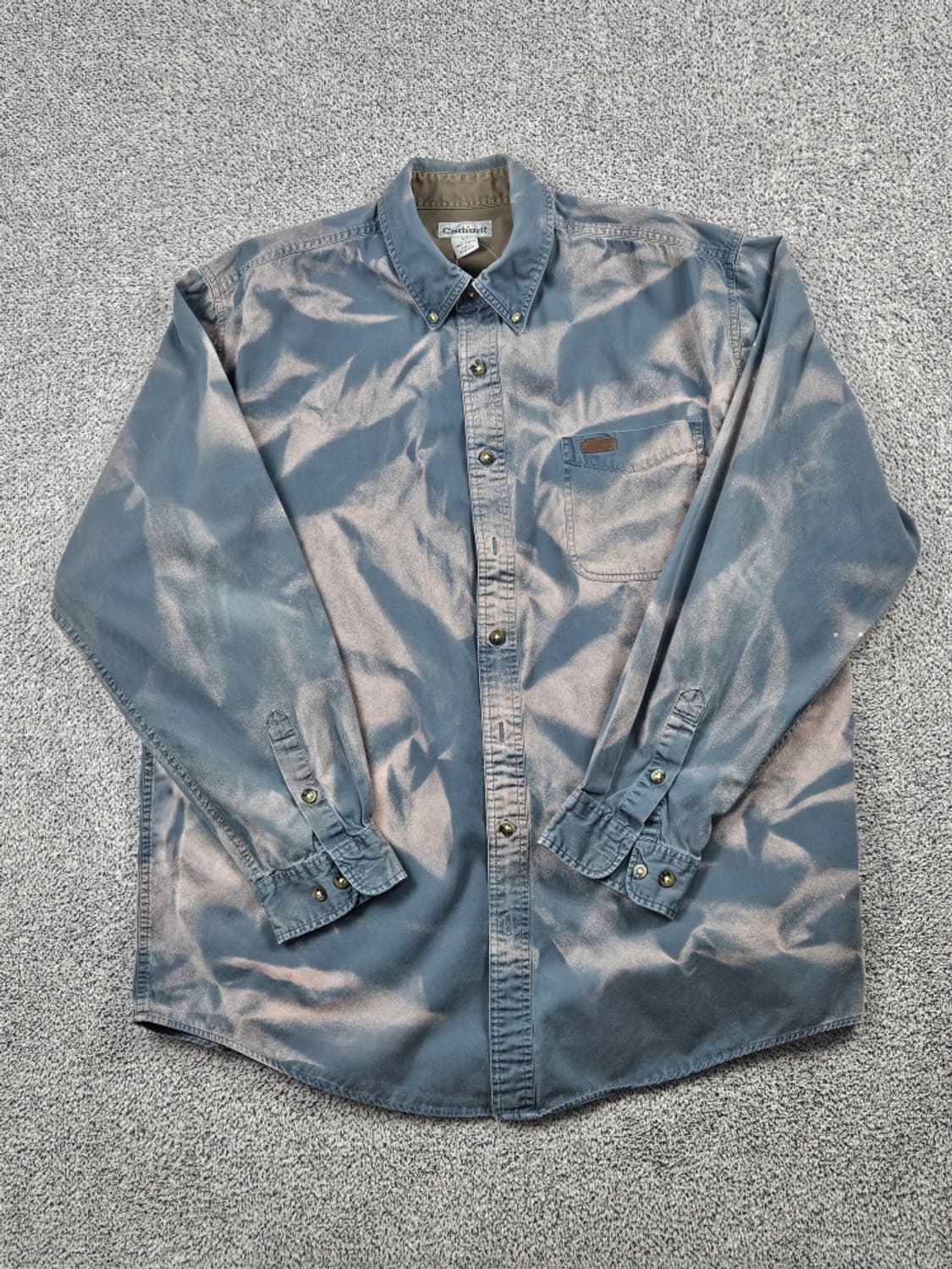 칼하트 다잉 워시드 커스텀 포켓 셔츠 ( XL ) / 10005 상품이미지2