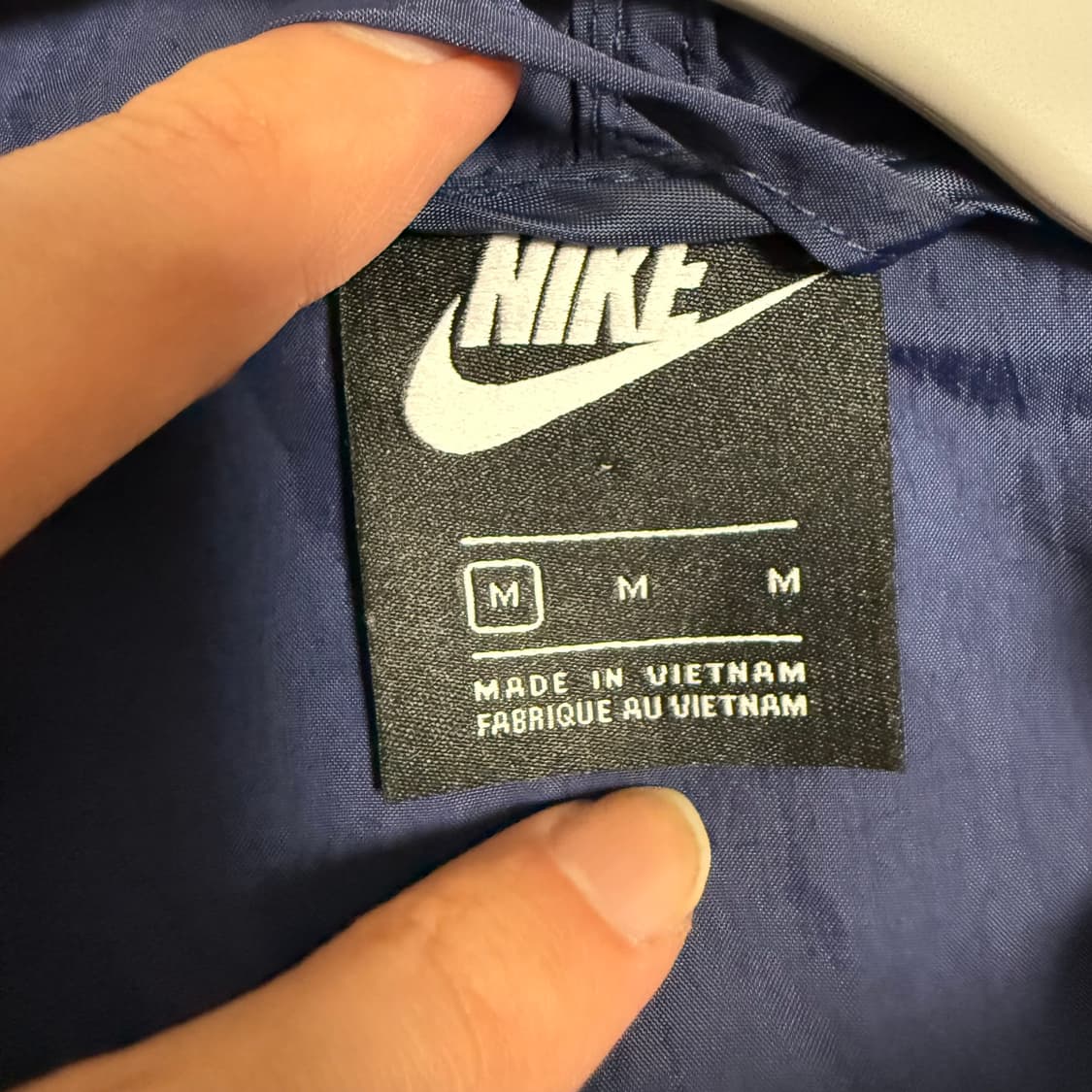 나이키 바람막이 윈드브레이커 네이비레드 M 상품이미지3