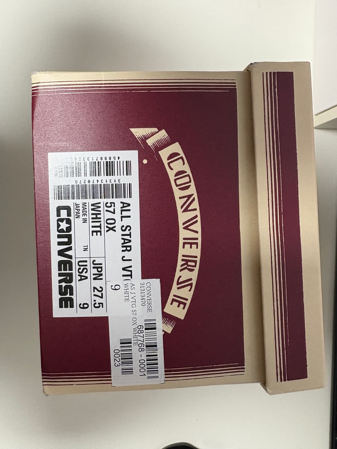 컨버스 타임라인 화이트 로우 275 9사이즈 상품이미지4