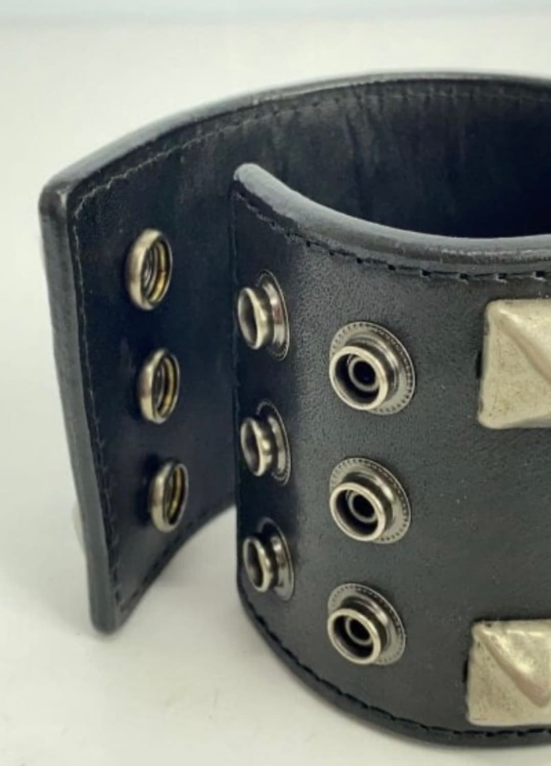 준야와타나베 스터드 펑크 레더 팔찌 상품이미지3