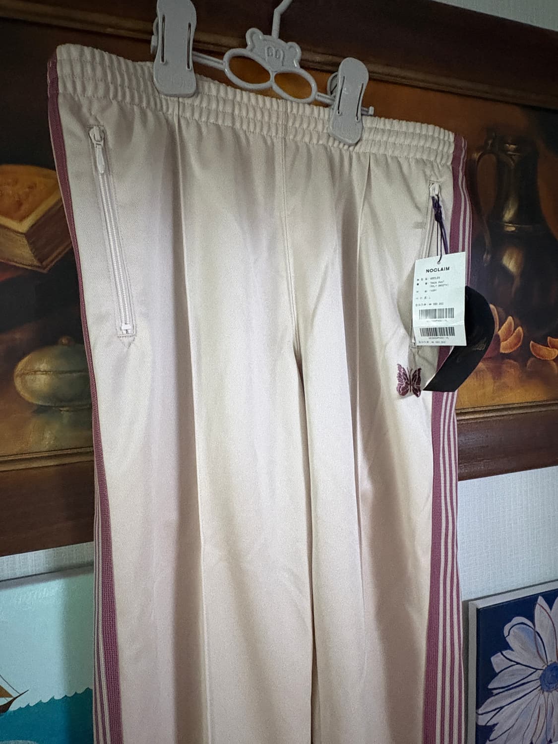 [새상품] 니들스 트랙팬츠 폴리 스무스 아이보리 L 상품이미지2