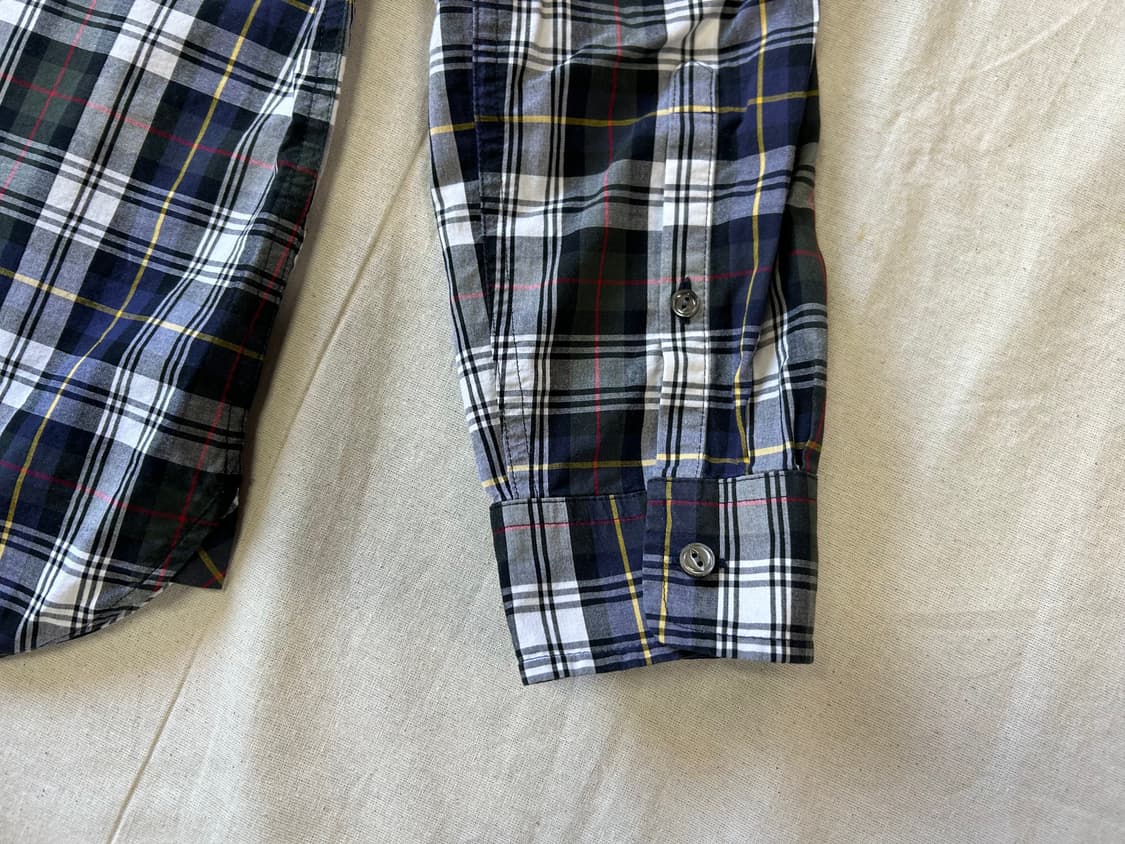 블랙 타탄 체크 셔츠 상품이미지8