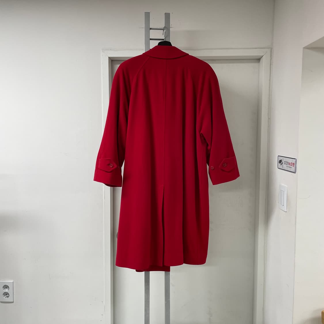 버버리 레드 코트 12(W) 상품이미지6