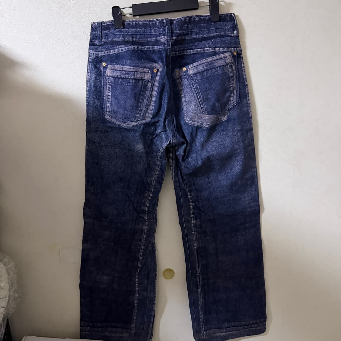 앤더슨벨 남성 오버핏 워싱 데님팬츠 31  상품이미지5