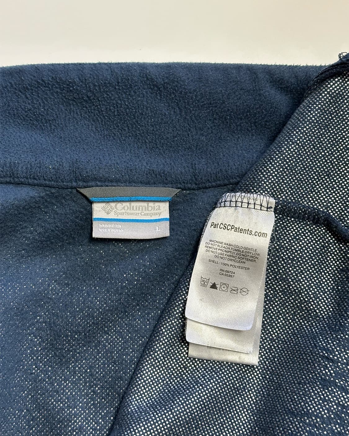 콜럼비아 후리스 블루 상품이미지5