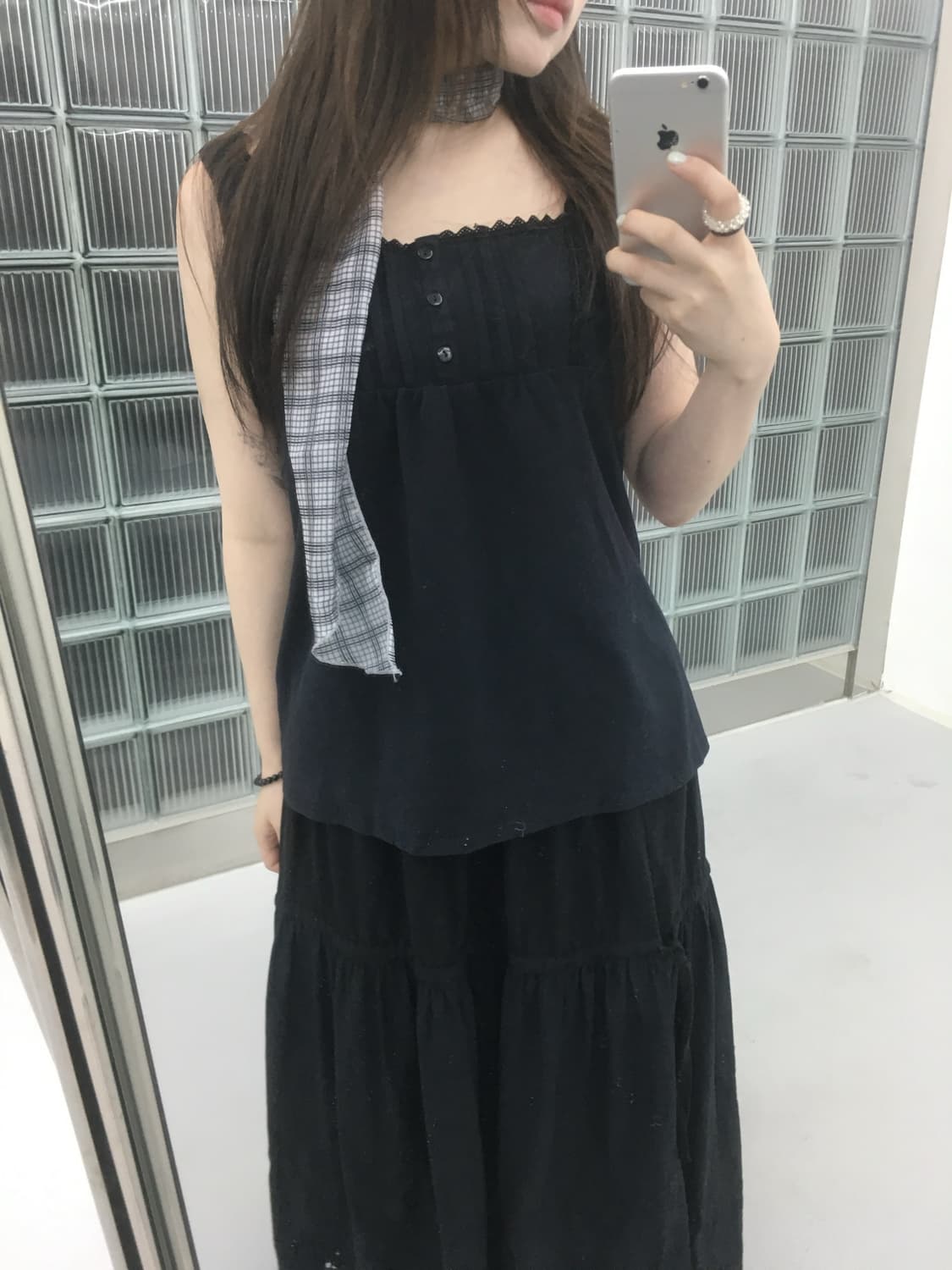 Noir Lace Top 상품이미지2