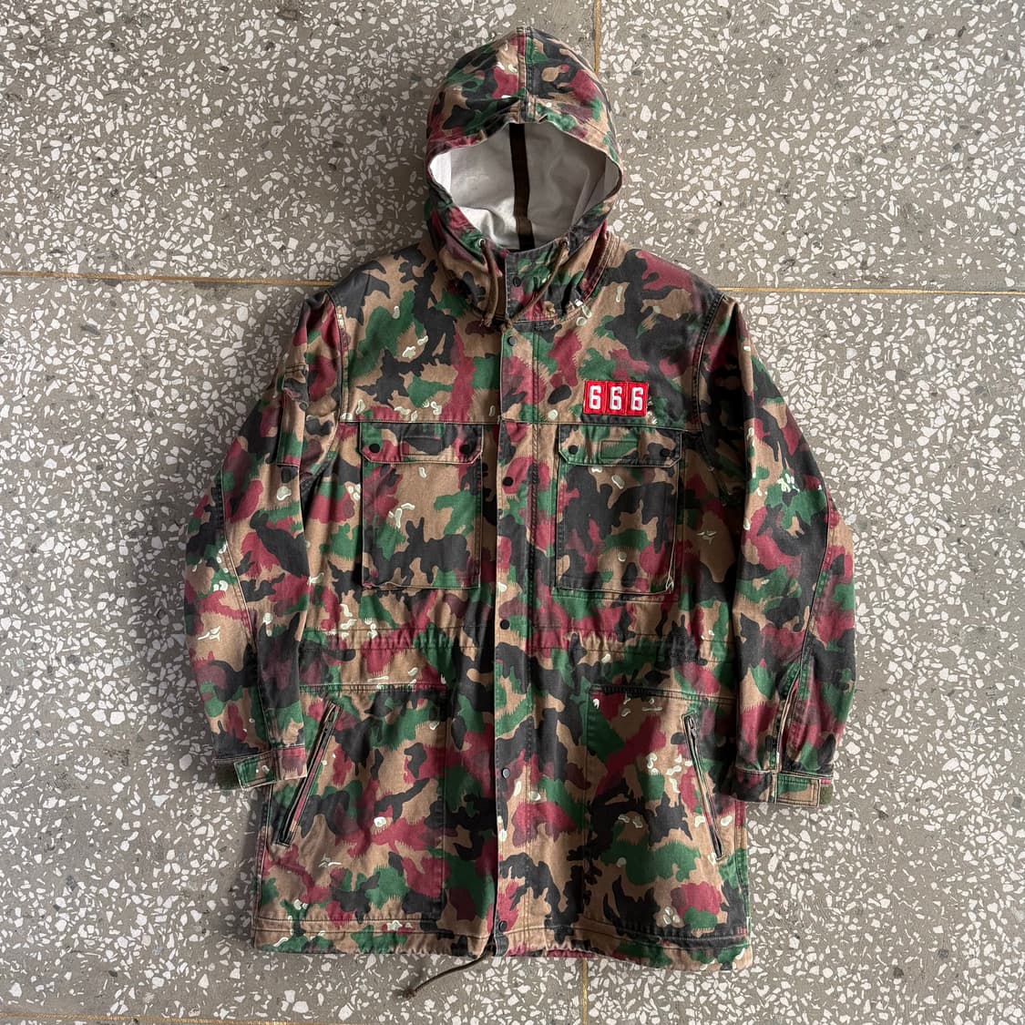 슈프림 스위스 카모 피쉬테일 파카 - 17ss 상품이미지1