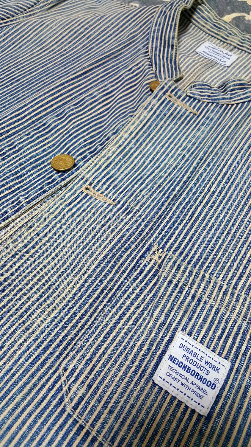 네이버후드 13AW 레일로드 커버올 자켓 상품이미지3