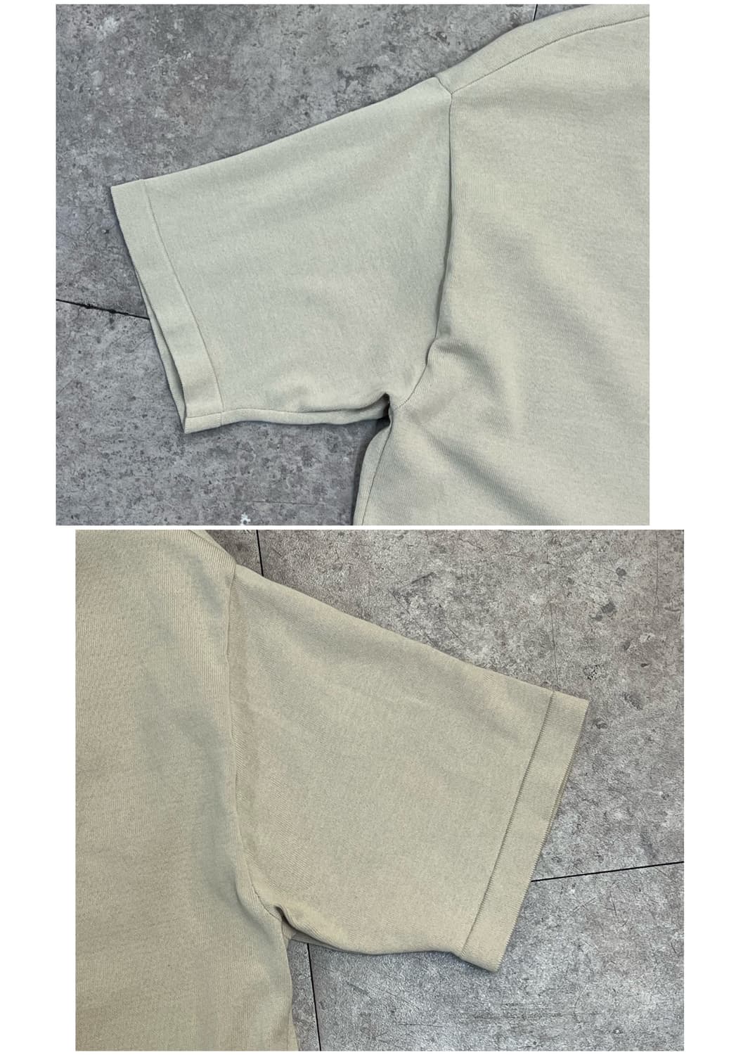 질스튜어트 니트 반팔 베이지 M #csz2438 상품이미지5