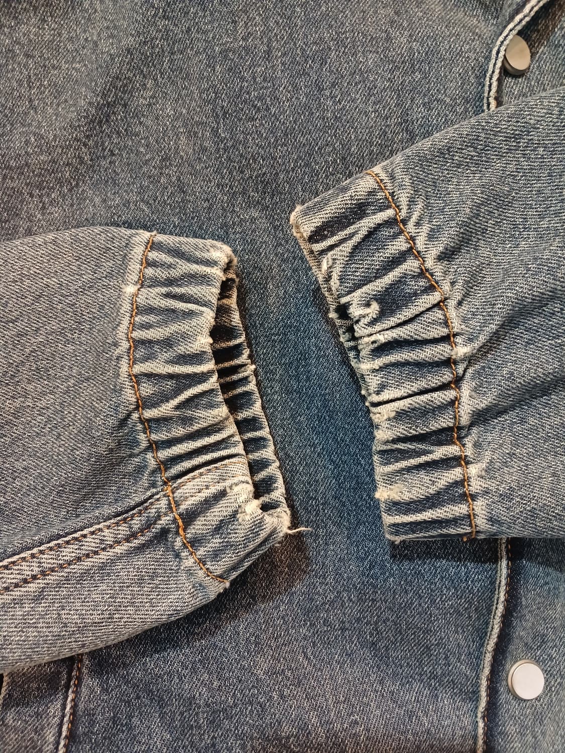 (S,95)폴라로이드 오버핏 데님청자켓 상품이미지8