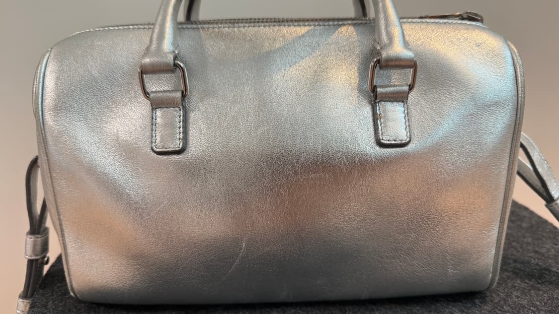 Saint Laurent 생로랑 더플백 실버 미니 23cm   상품이미지2