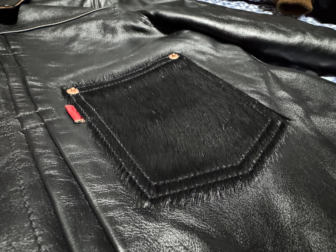 리얼시몬스 1세대 대전판 트러커(말가죽) 상품이미지5