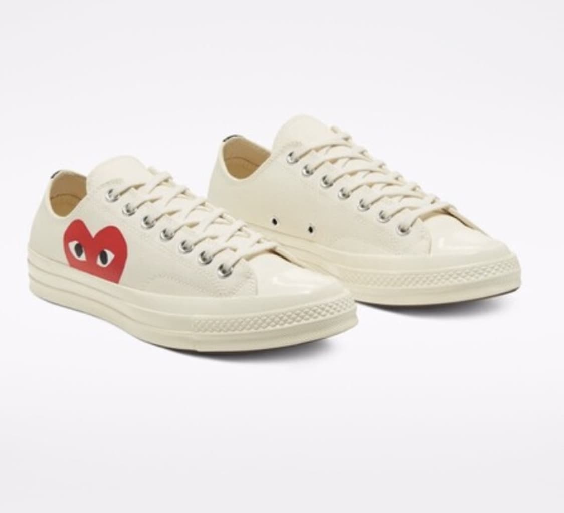 컨버스 X 꼼데가르송 플레이 척 70 (아이보리) 상품이미지1