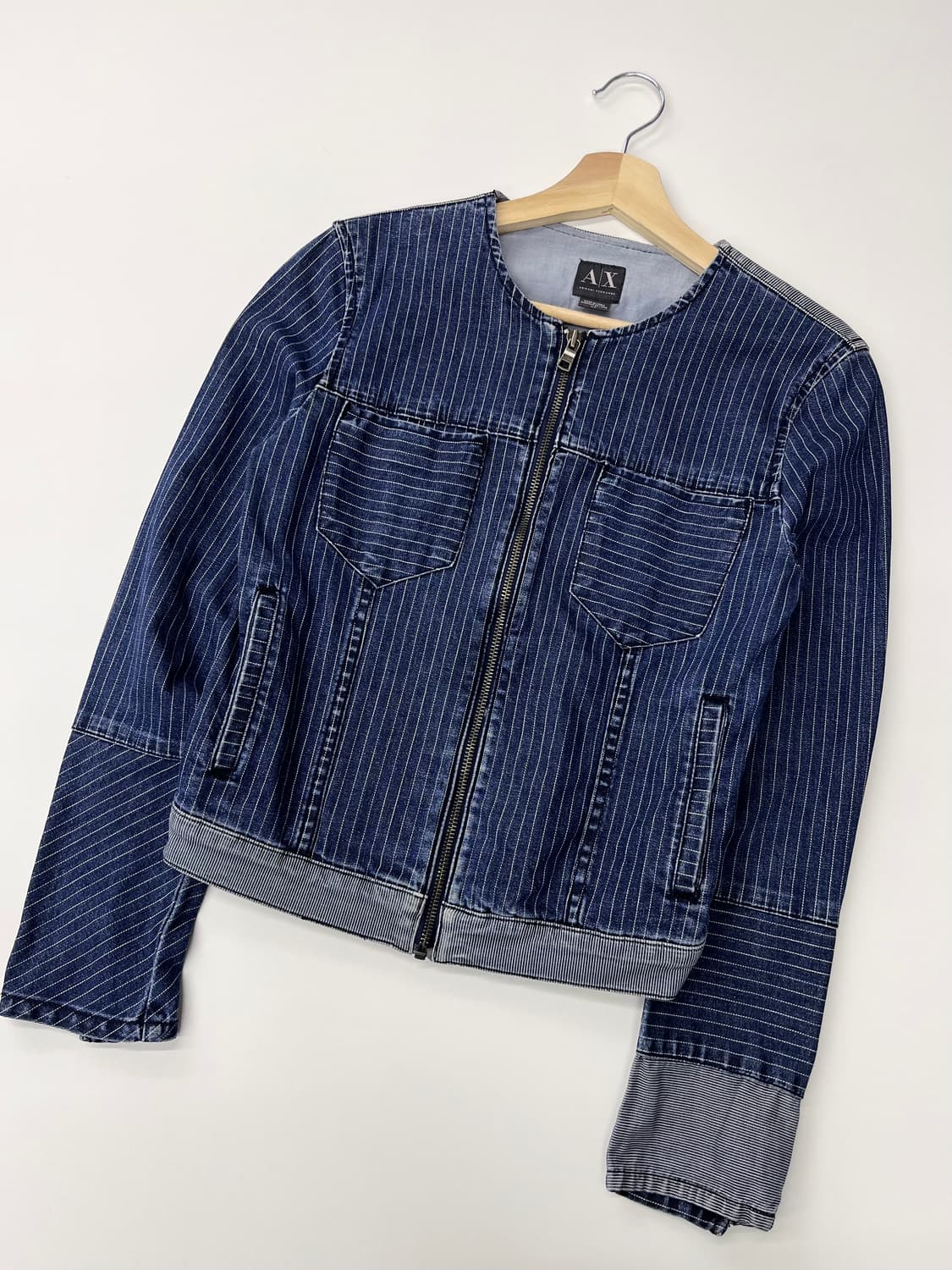 Armani Exchange 아르마니익스체인지 코튼 데님 자켓 상품이미지4