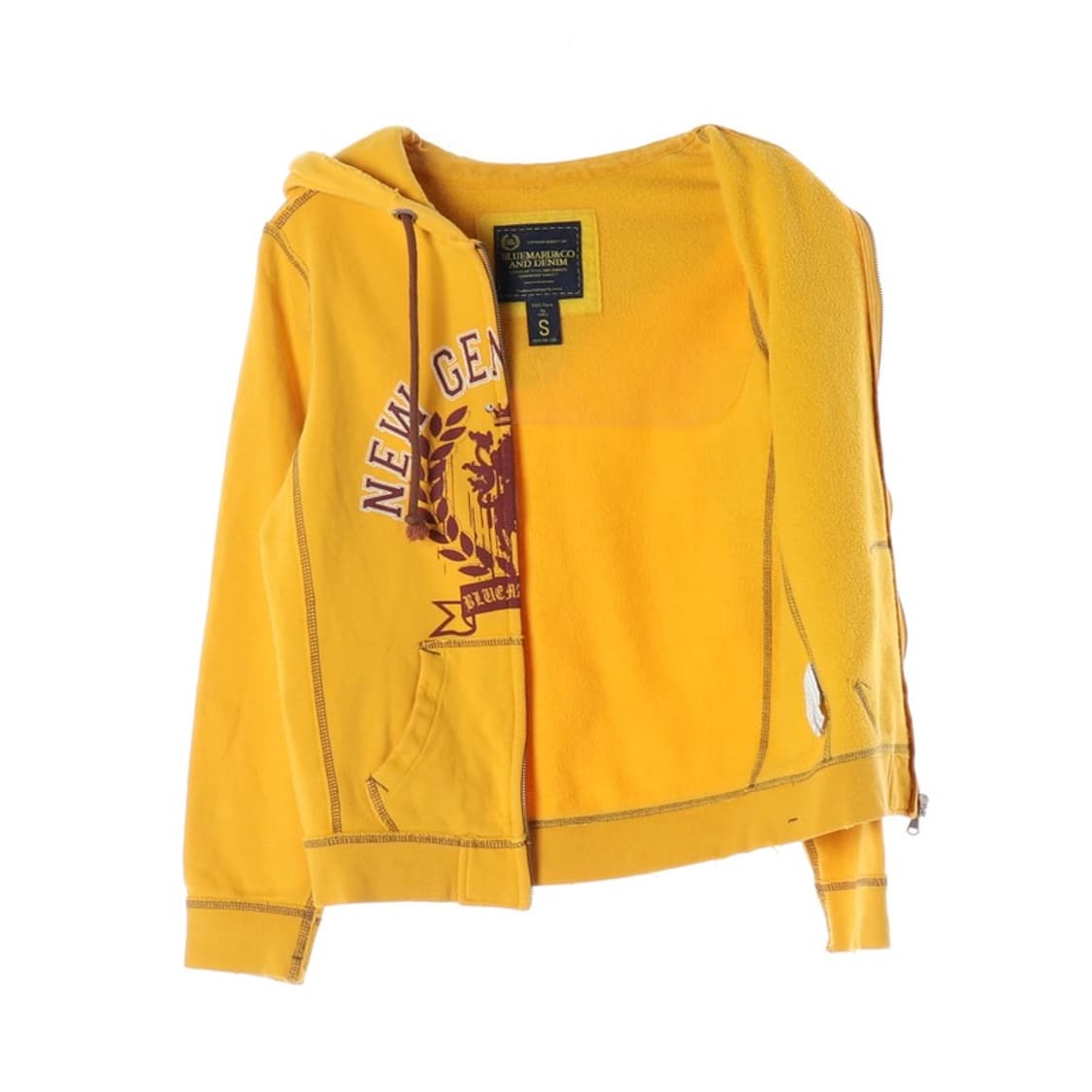 BLUEMARU&CO AND DENIM 후드집업 S 상품이미지2