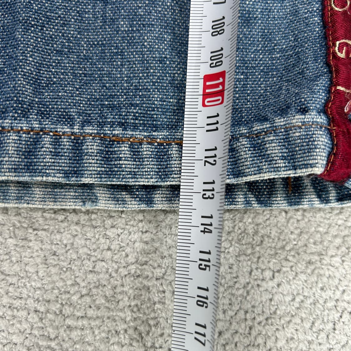 쿠지 COOGI 옆라인 데님 팬츠 L 상품이미지7