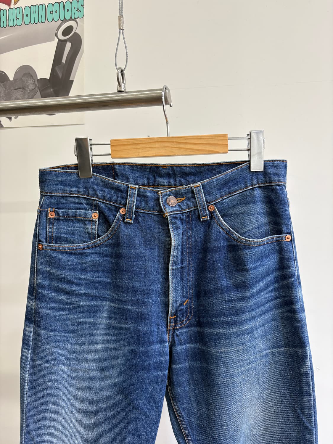 90s LEVIS 517 (Made in USA) 데님팬츠 상품이미지2