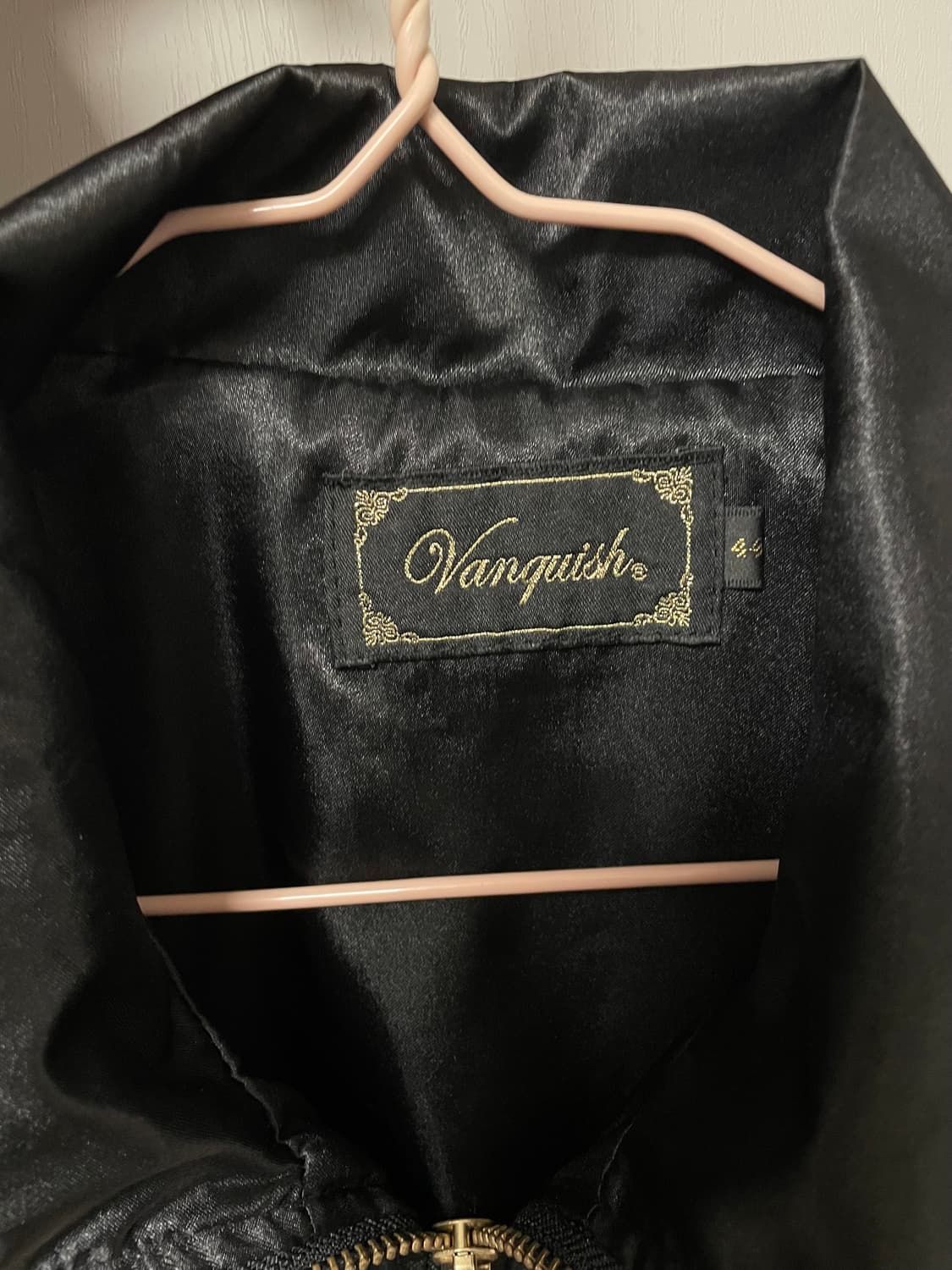 빈티지 골드 포인트 블루종 점퍼 상품이미지6