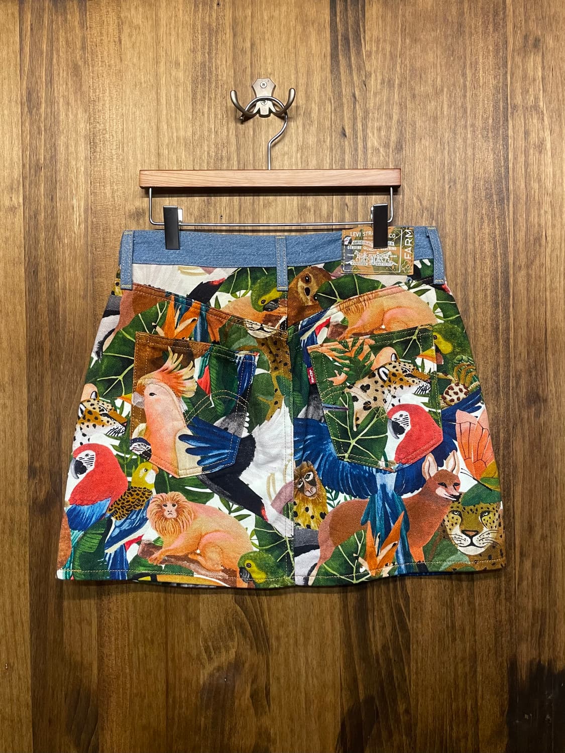 Levi's patterned denim skirt 상품이미지2