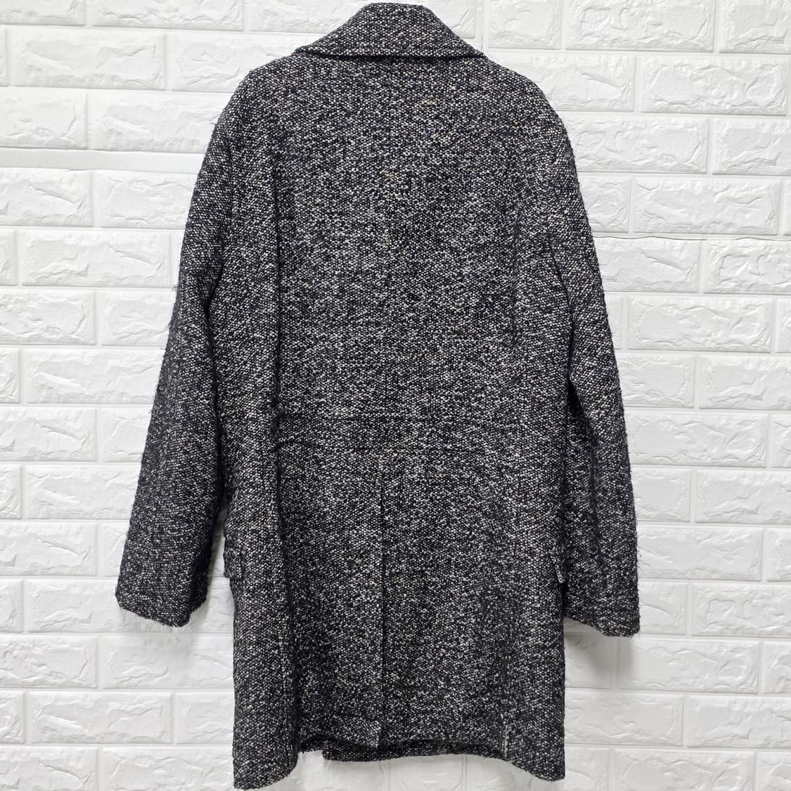 택포) 타미힐피거 모직 더블 코트 95 상품이미지4