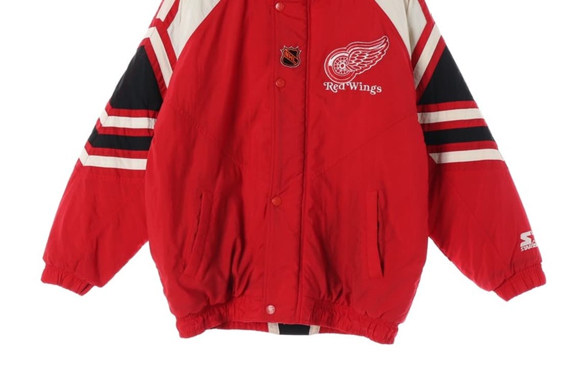 스타터 90's NHL 레드윙스 누빔점퍼 M 상품이미지3