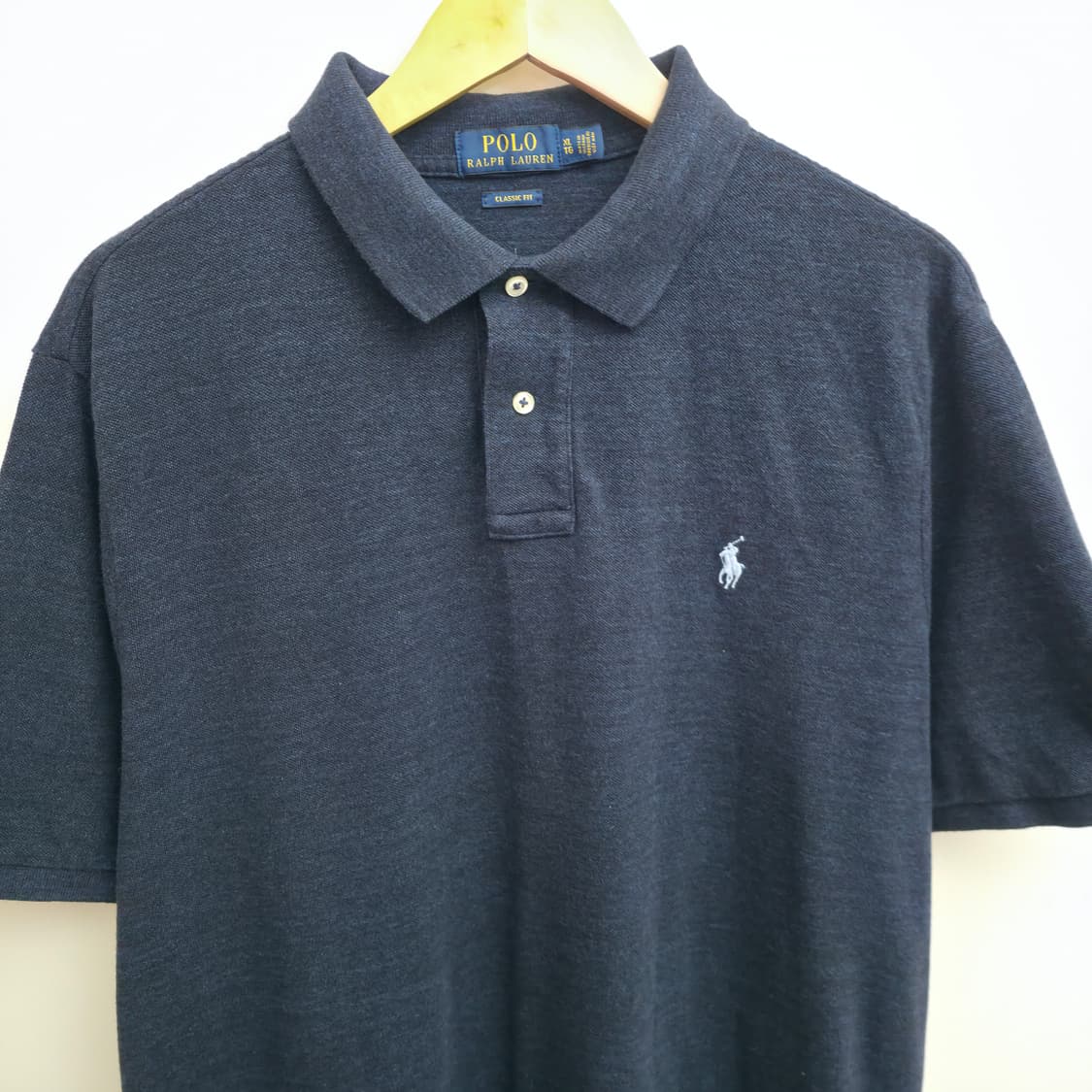 [XL] 폴로 랄프로렌 네이비 반팔 카라티 상품이미지2