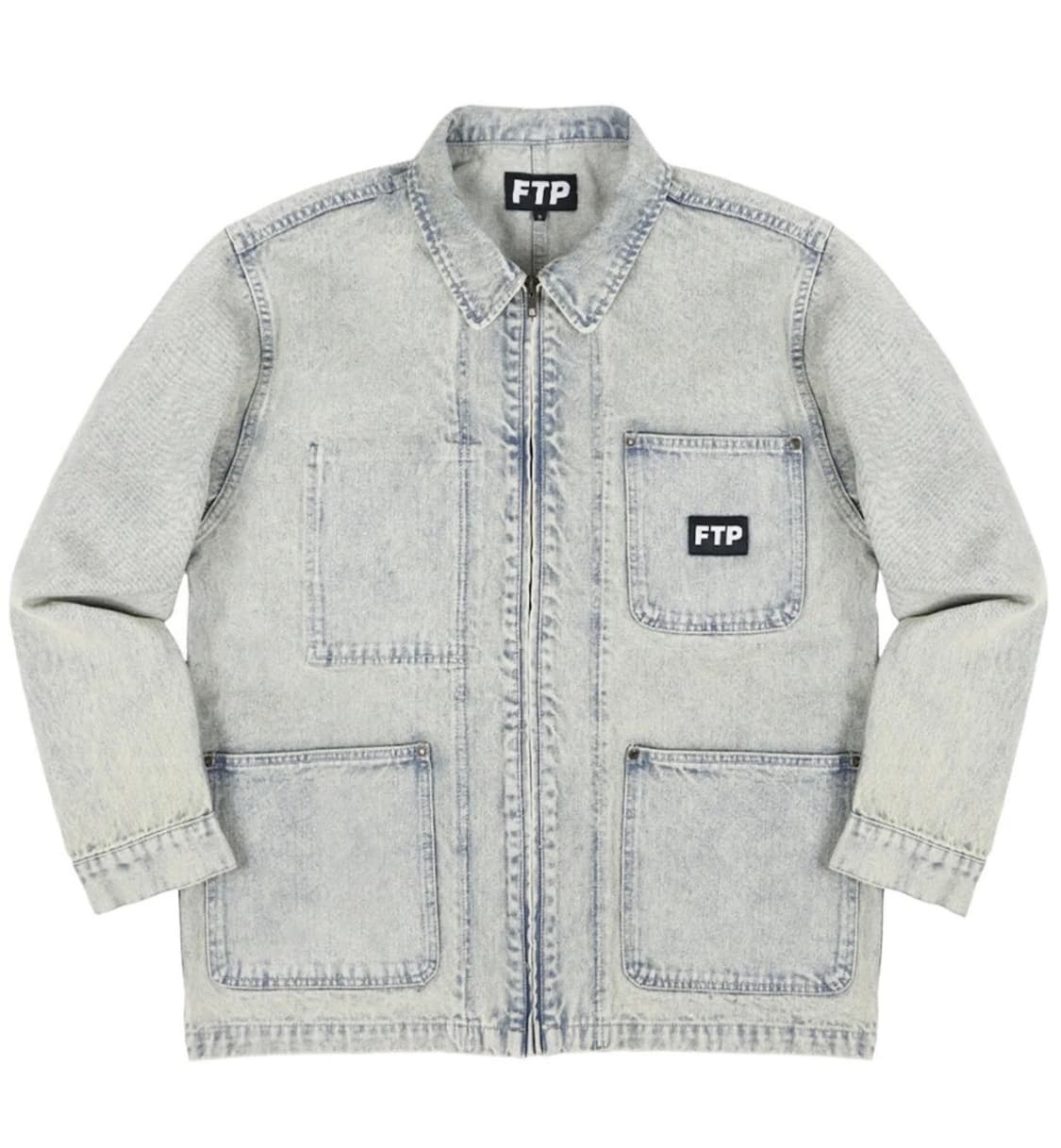 FTP 워싱 데님 자켓  상품이미지1