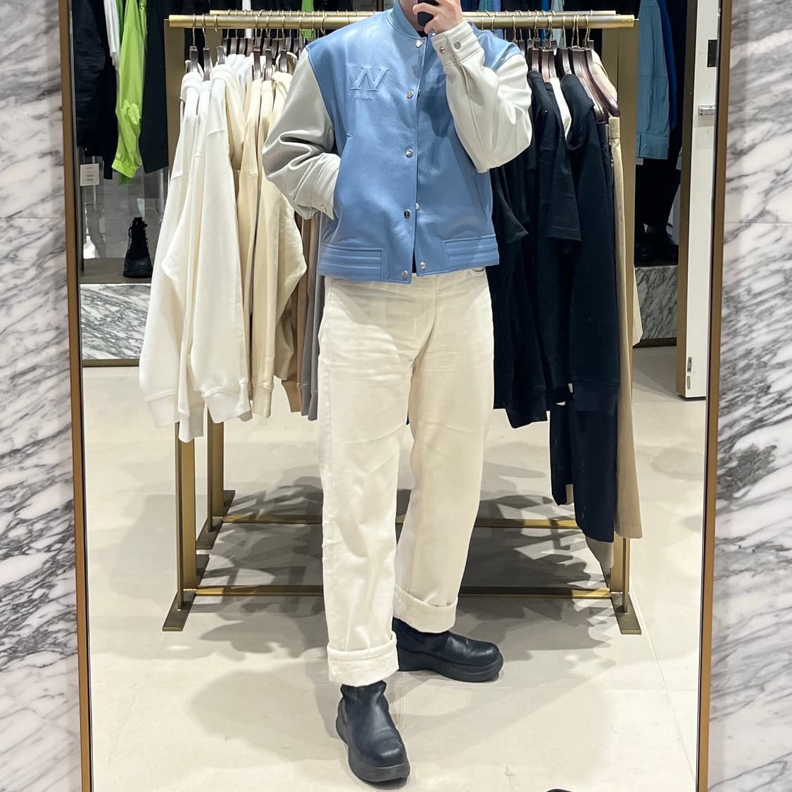 [48] 우영미 23시즌 바시티자켓 상품이미지6