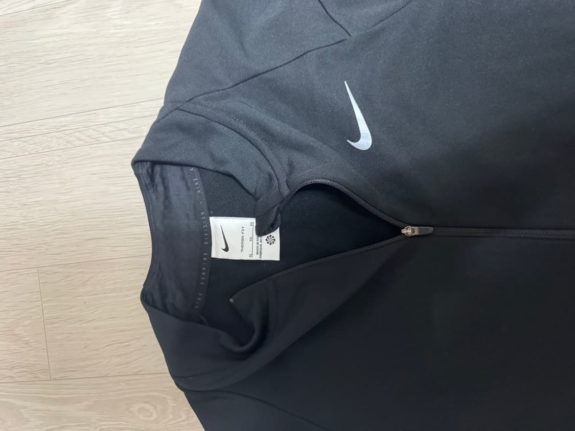 나이키 써마핏 반집업 블랙 XL(105) 상품이미지2