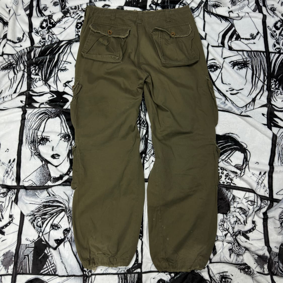 아베크롬비 카고 벌룬 와이드 팬츠 상품이미지3