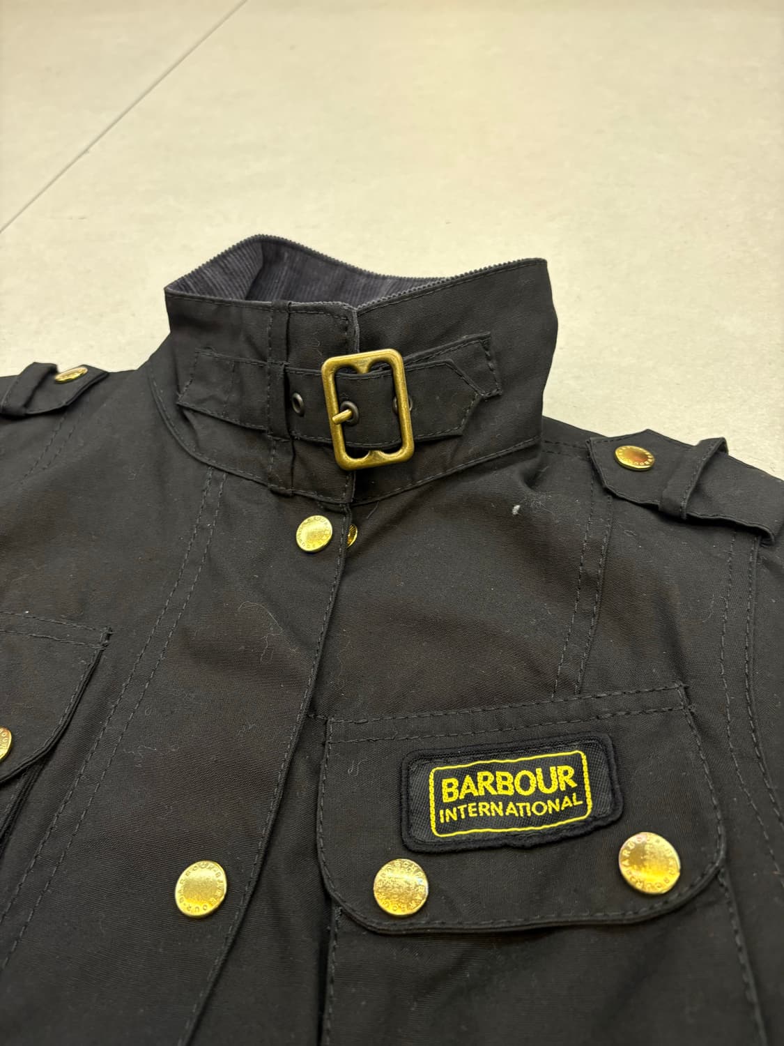 바버 인터내셔널 슬림 왁스 자켓 상품이미지8