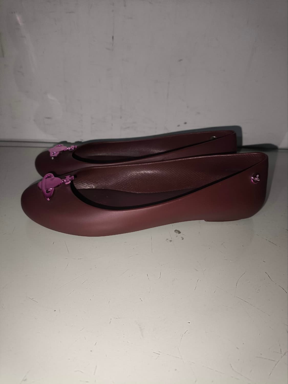 225mm 비비안웨스트우드 x 멜리사 젤리슈즈 플랫 발레 상품이미지2