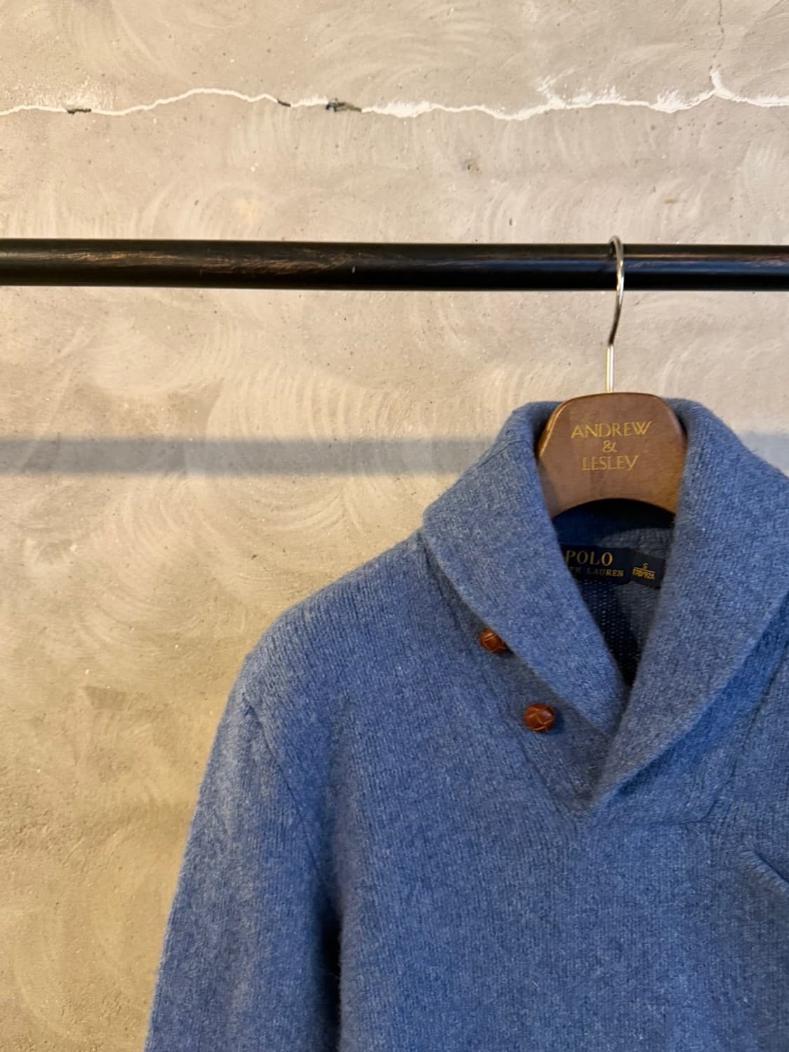 폴로 랄프로렌 숄카라 니트 남성95 상품이미지3