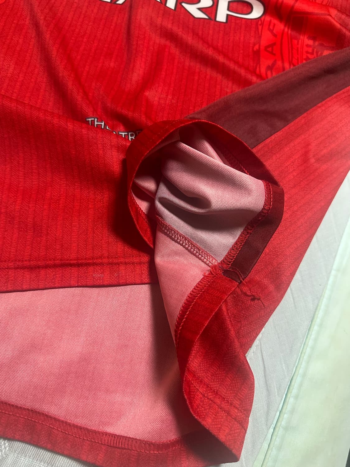 맨체스터 유나이티드 96-98 홈 반팔 노마킹 XL 상품이미지9