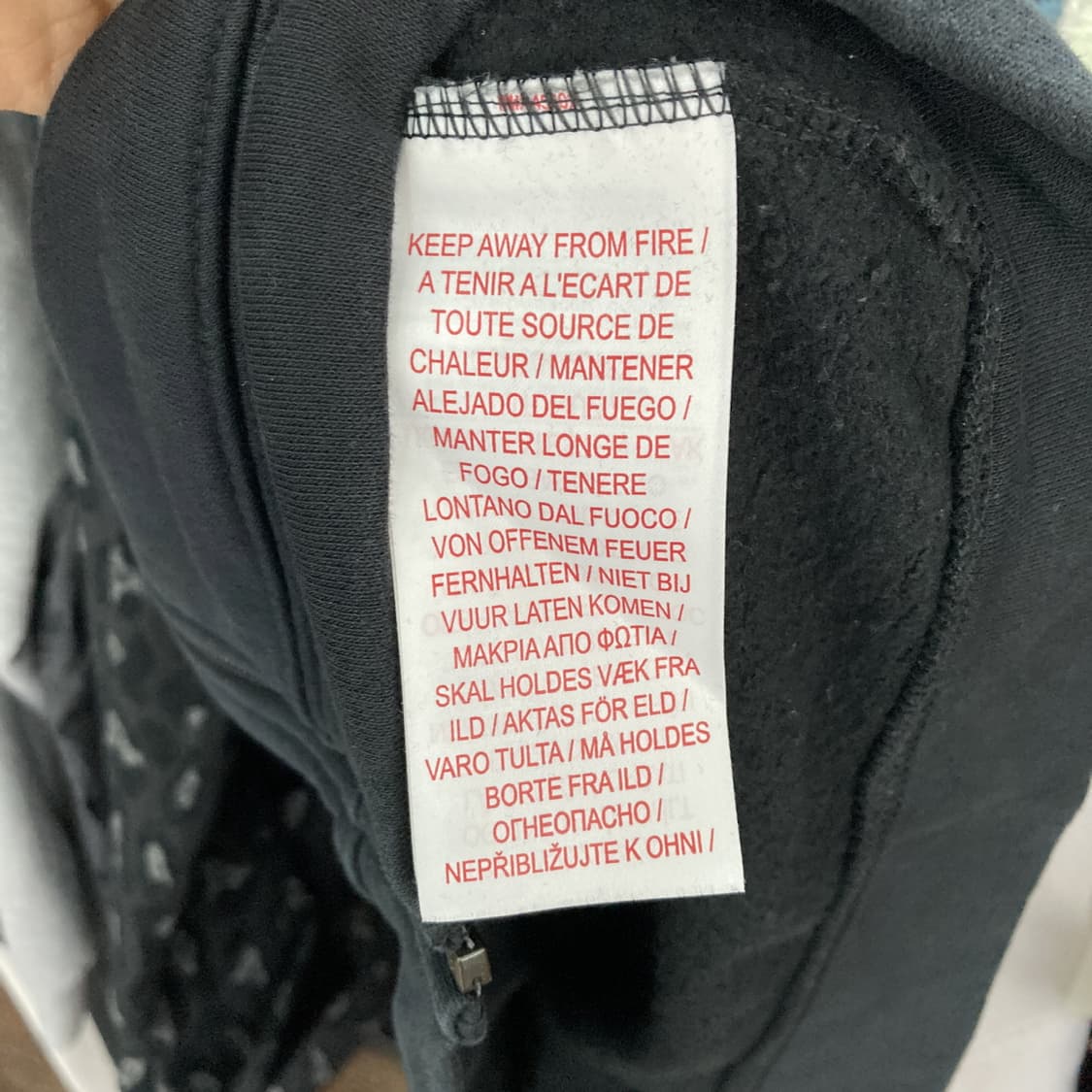 나이키 여성후드집업자켓 블랙 XL 상품이미지5