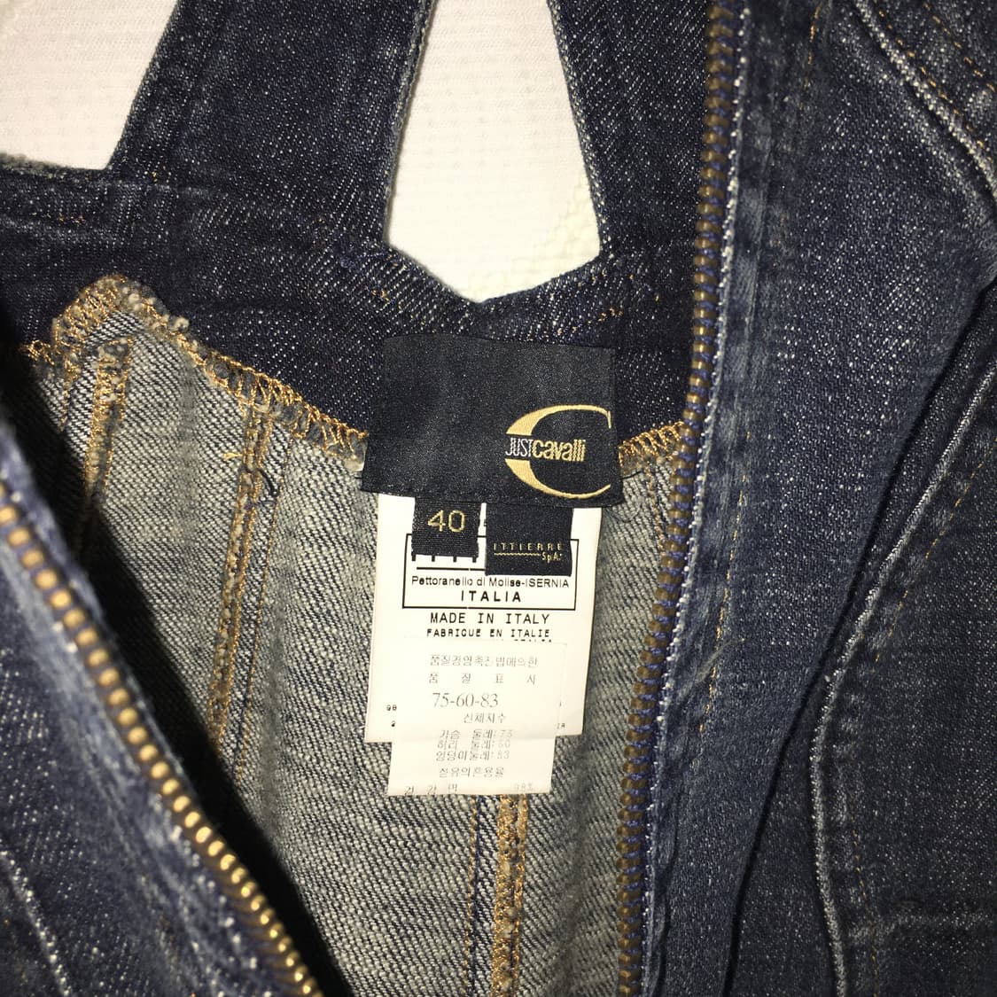 Just Cavalli 데님 타이트 원피스 상품이미지3