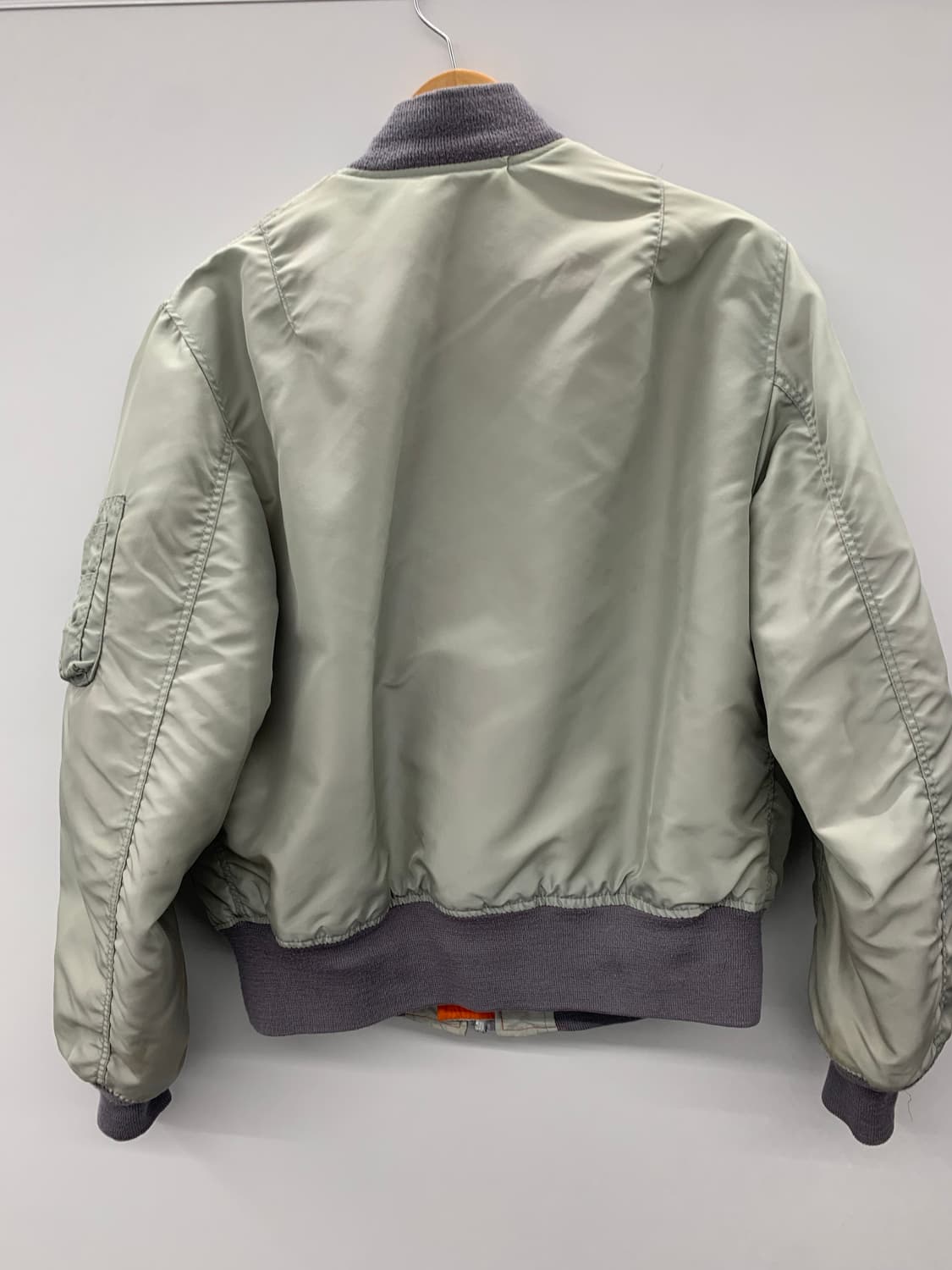 Corinth(usa) 80s 라이트그레이 봄버 상품이미지5