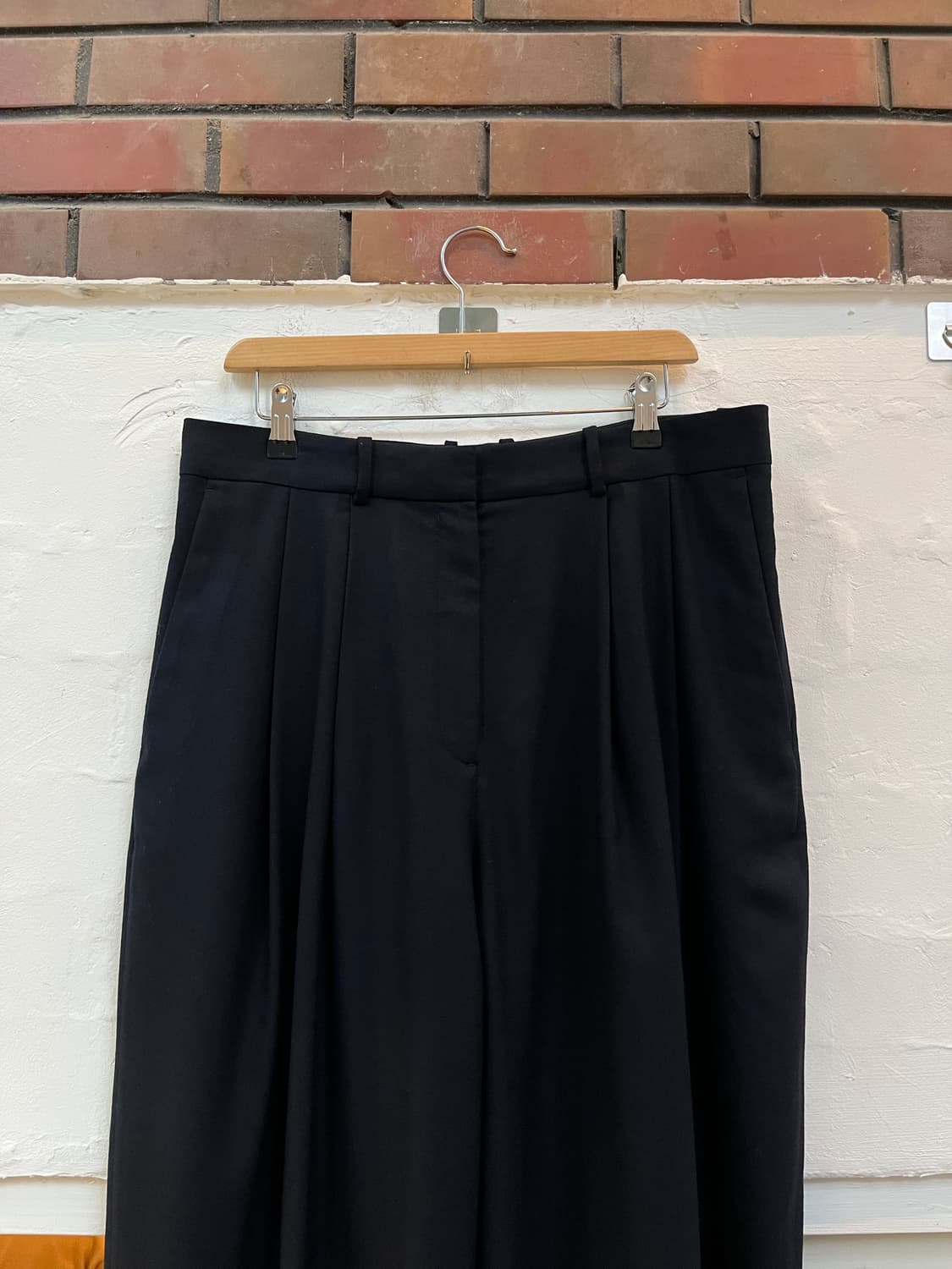 Cos 코스 와이드 핀턱 울 슬랙스 42 상품이미지2