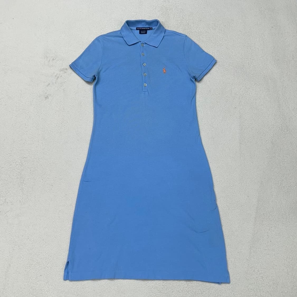 Polo skyblue collar one-piece 상품이미지4