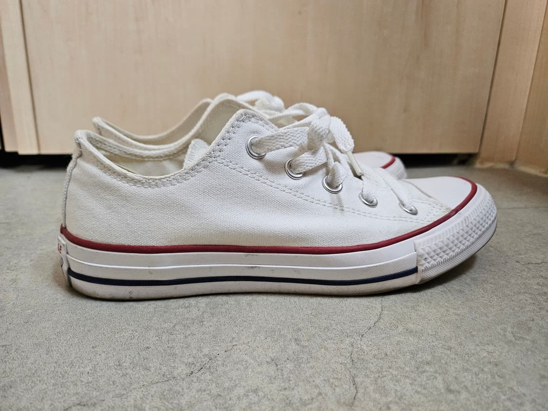 컨버스 올스타 흰색 스니커즈 230 상품이미지4