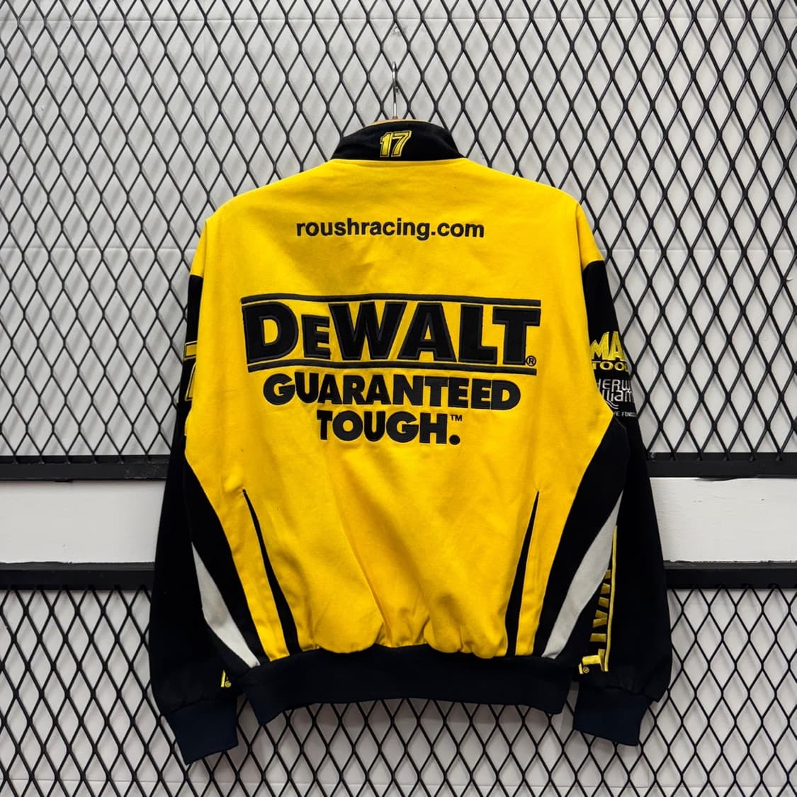 03s 제프해밀턴 X 나스카 DeWALT 팀 레이싱 자켓 블랙 옐로 상품이미지2