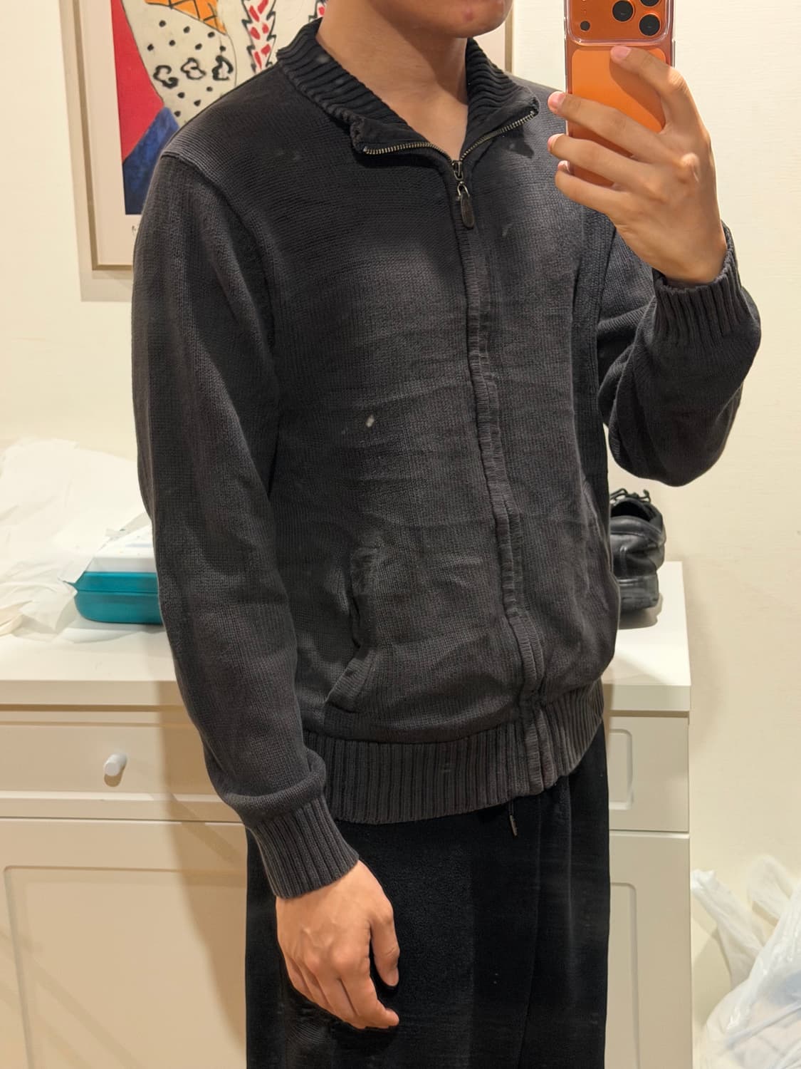 LL bean 엘엘빈 집업니트 상품이미지2