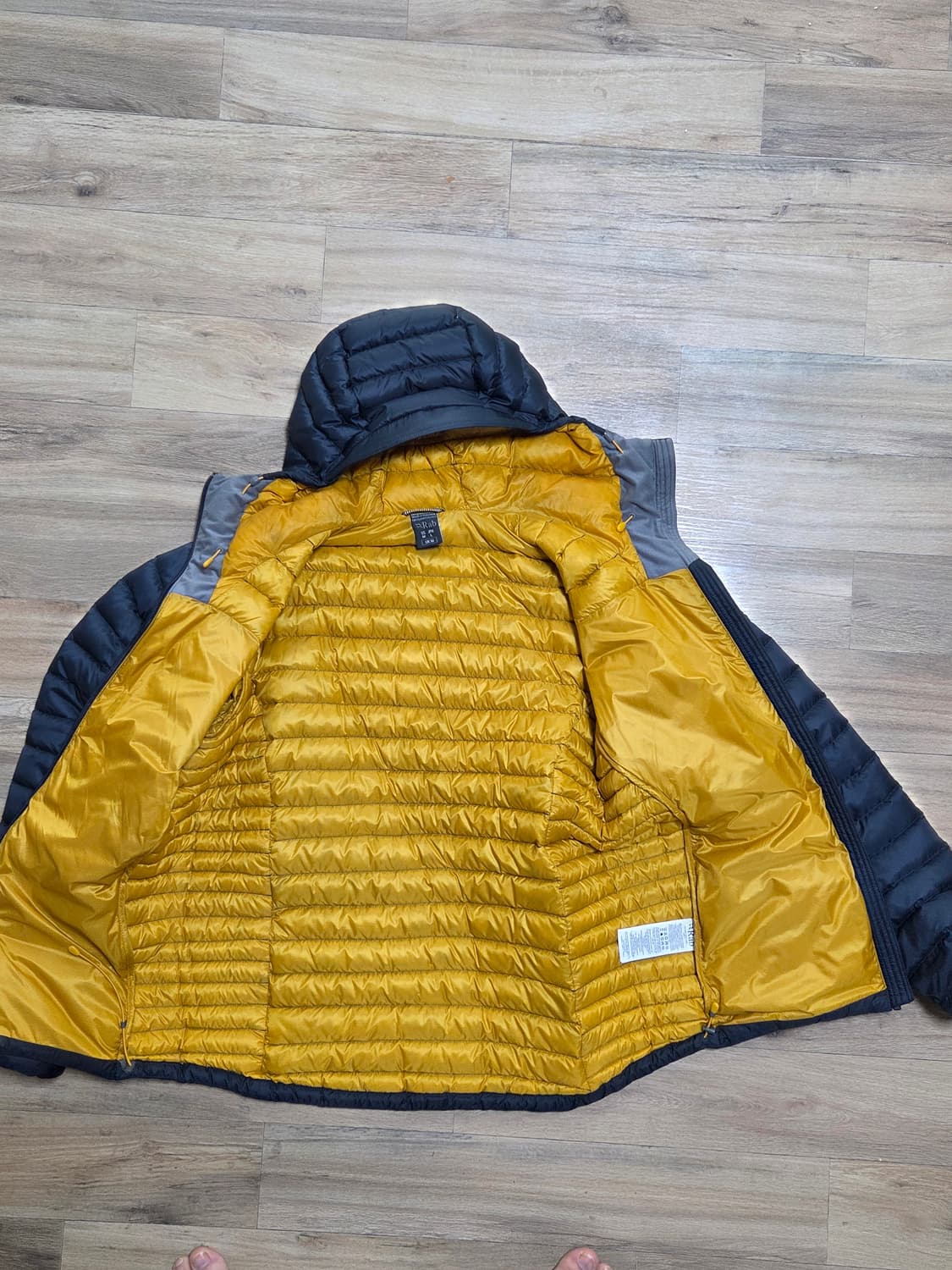 US-M 랩 Rab 마이크로 알파인 경량패딩 네이비 벨루가 상태 최상 상품이미지2