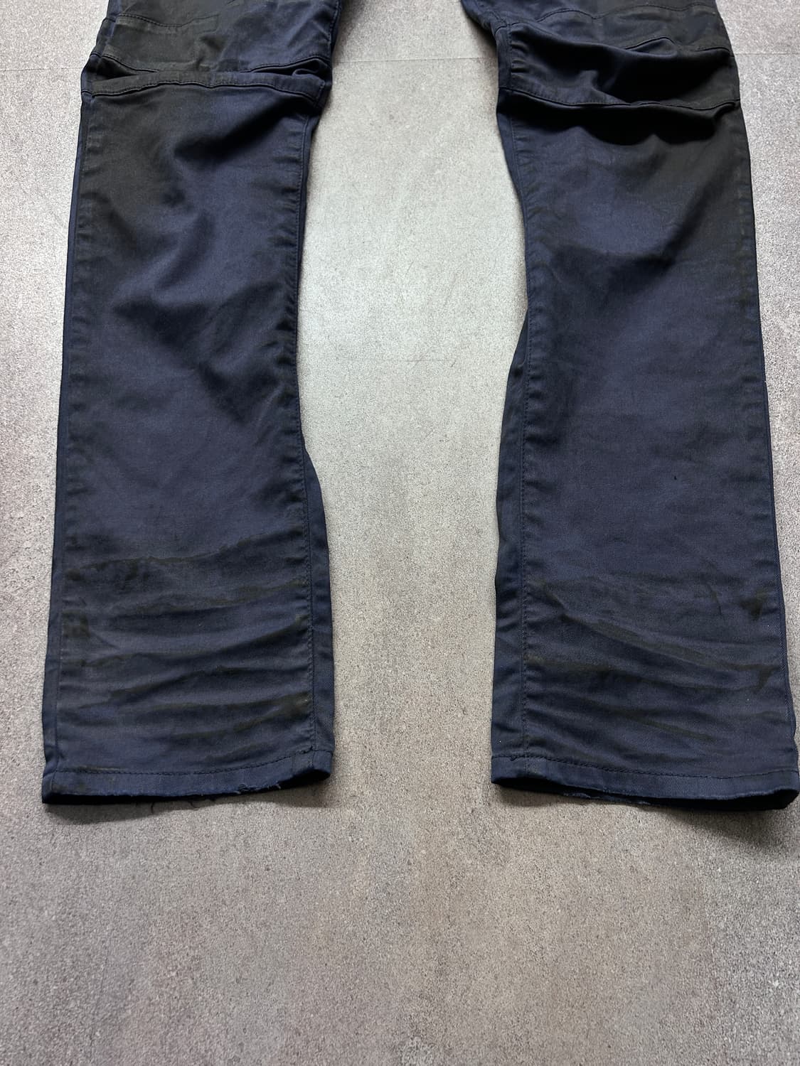 피에르 발망 오일 워싱 슬림 바이커 팬츠 상품이미지4