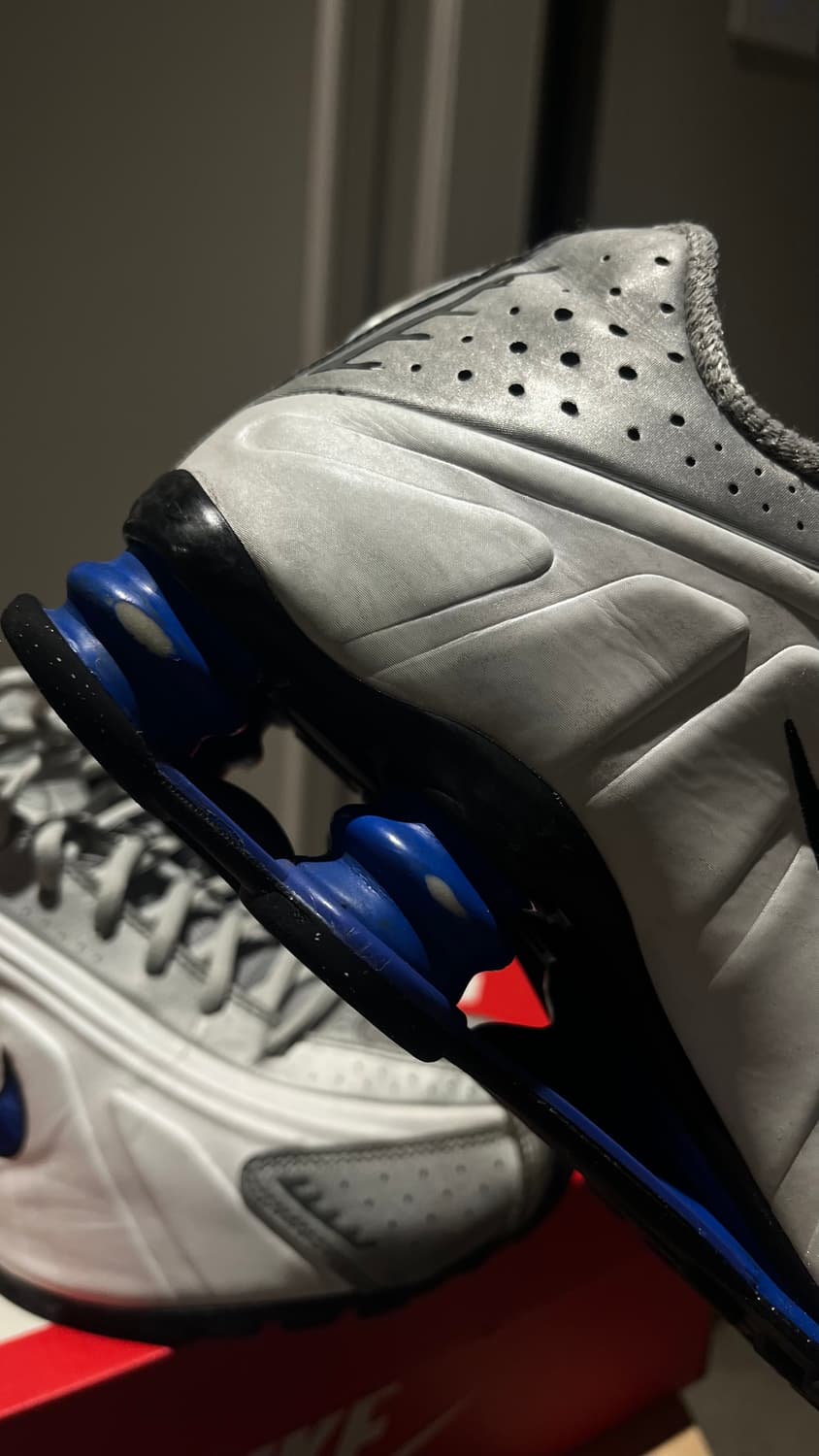 나이키 샥스 r4 화이트 블루 280 상품이미지2