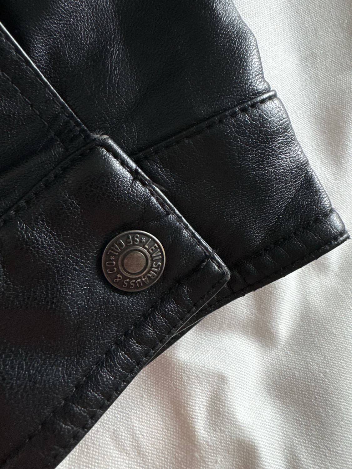 [L] 리바이스 레더 트러커 자켓 상품이미지7