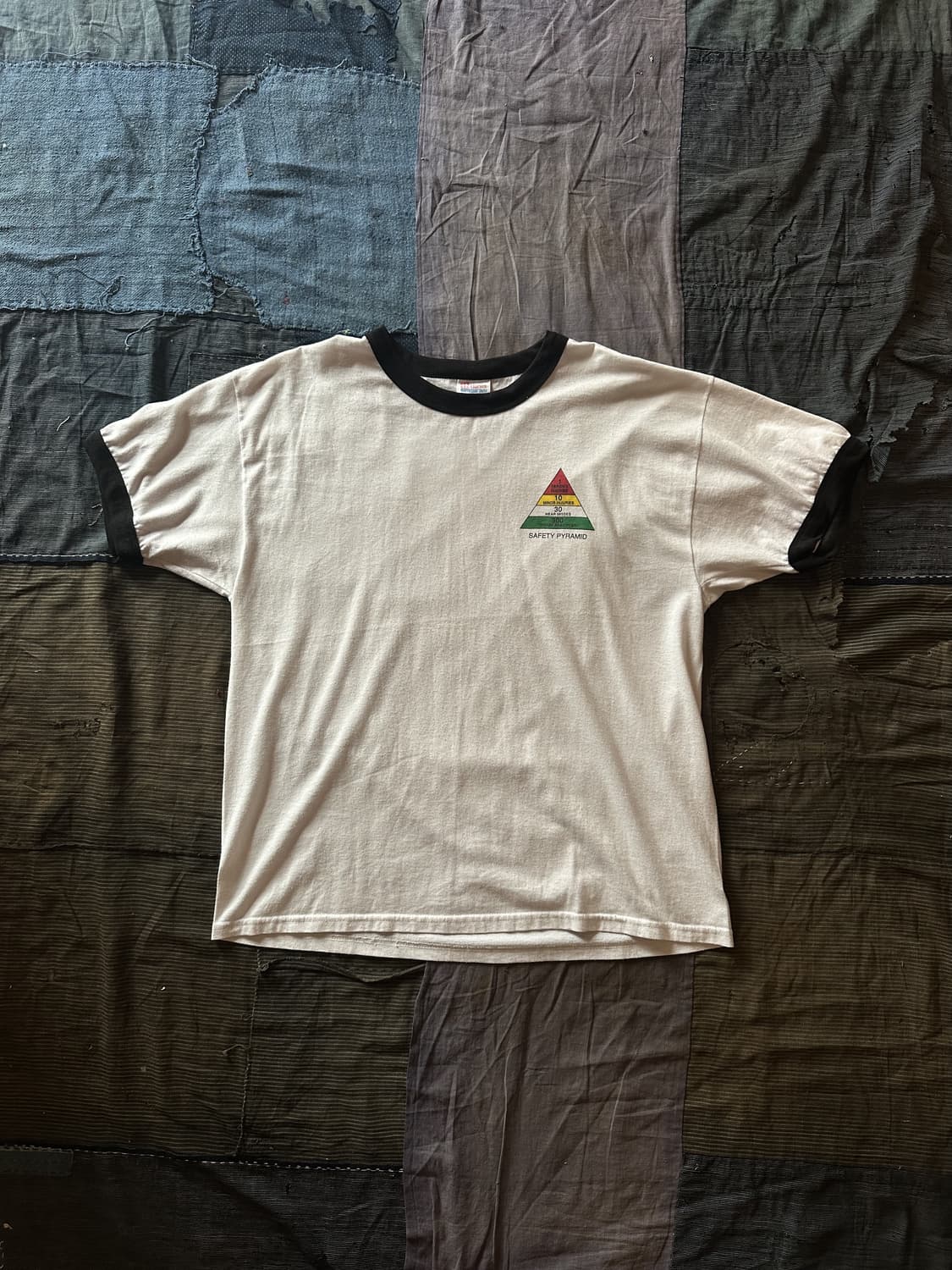 90s USA Vintage Hanes Ringer T Shirt 상품이미지1