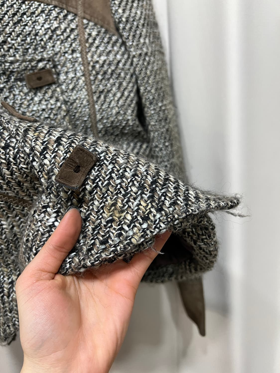 Donna sui 여성 디테일 더블 버튼 모직 자켓  상품이미지5